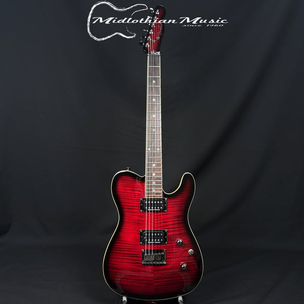 Fender - 2014/15 Special-Edition - Custom Telecaster - FMT HH - Black Cherry Burst USED
