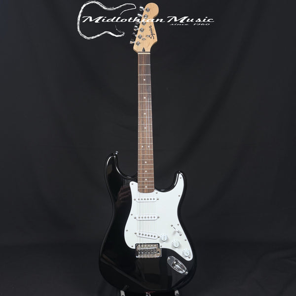 Fender 2019 Squier Stratocaster - Electric Guitar - Black Finish USED
