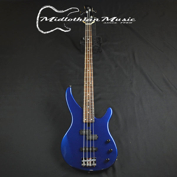 Yamaha TRBX174 - 4-String Electric Bass Guitar - Dark Blue Metallic Finish DISCOUNTED!
