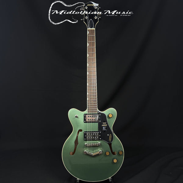 Gretsch - G2655 Streamliner Center Block Jr. Double-Cut - Electric Guitar - Steel Olive Gloss Finish