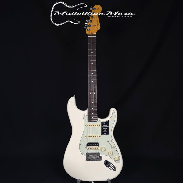 Fender American Professional II Stratocaster HSS - Olympic White w/Rosewood Fingerboard w/Case