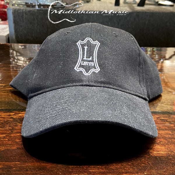 Levy's Straps - Strapback Hat - Universal Size - Black Finish