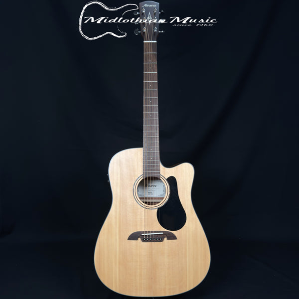 Alvarez - AD30CE - Artist Series Dreadnought - Acoustic-Electric Guitar - Natural Satin Finish