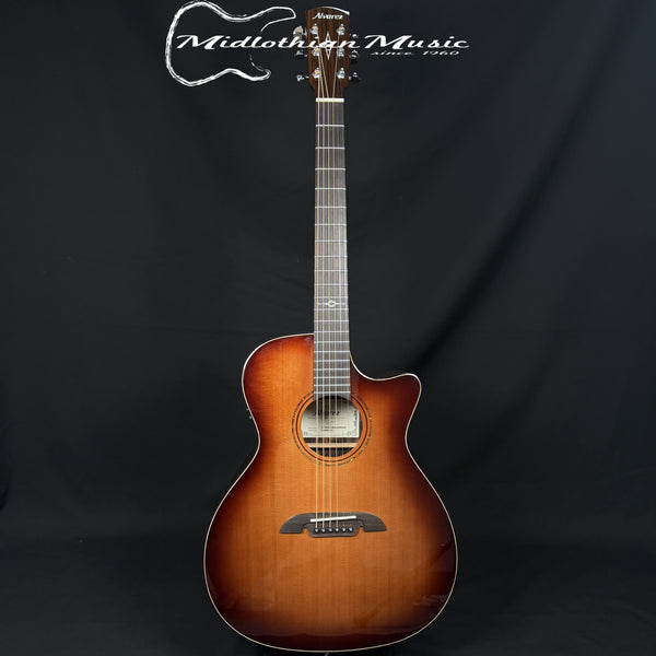 Alvarez - AEG95ce Artist Elite Series Acoustic-Electric Guitar - Shadowburst Gloss Finish