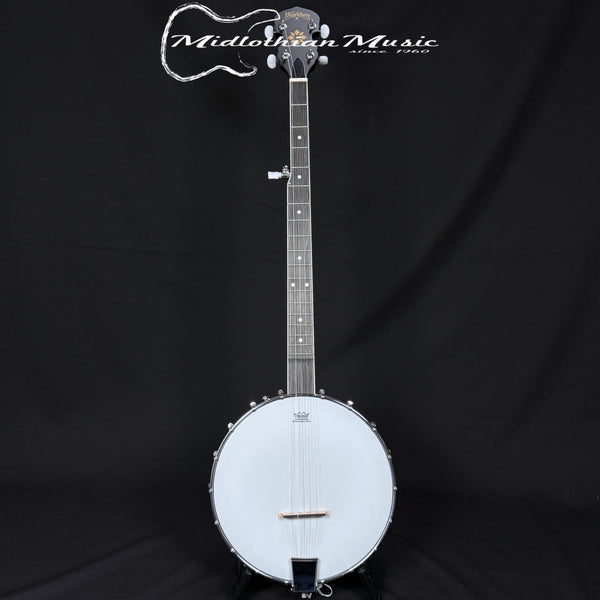 Washburn - Americana B7 - 5-String Open-Back Banjo - Natural Finish