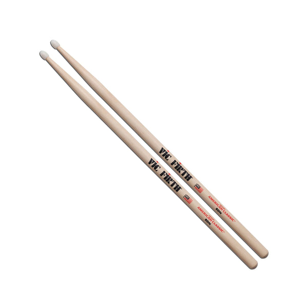 Vic Firth - American Classic 8DN Drumsticks - Hickory w/Nylon Tip (1 Pair)