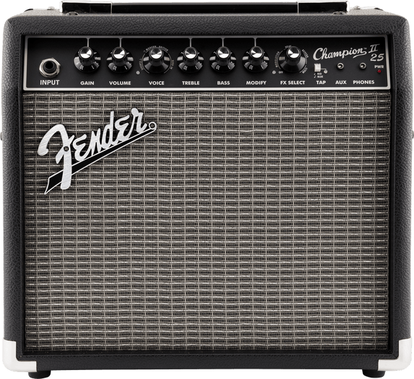 Fender - Champion II 25 - 25 Watt 1 x 8" Guitar Combo Amplifier w/FX