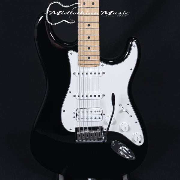 Fender USA 2004 Stratocaster Standard HSS - Black Finish w/Blue Fender Case USED
