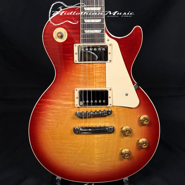 Gibson 2025 Les Paul Standard - 50s Plain Top - Dark Cherry Sunburst w/Case USED