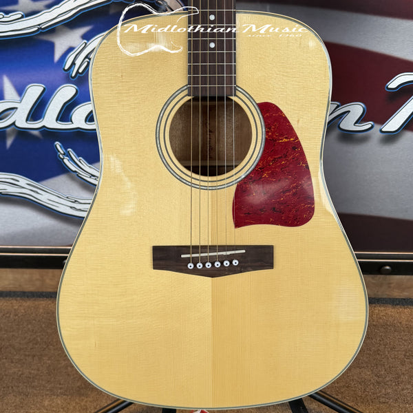 Ibanez AW12-NT - 6-String Dreadnought Acoustic Guitar - Natural Gloss USED