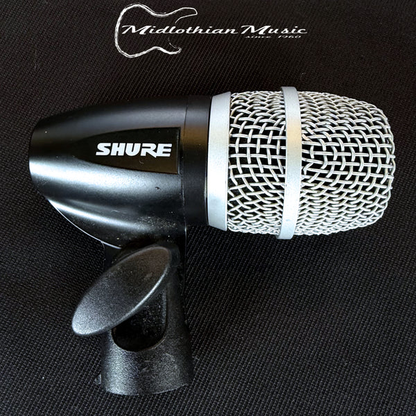 Shure PG56 Dynamic Snare/Tom Microphone - w/Tom Mount Arm, Carry Bag, Paperwork, 15' XLR USED