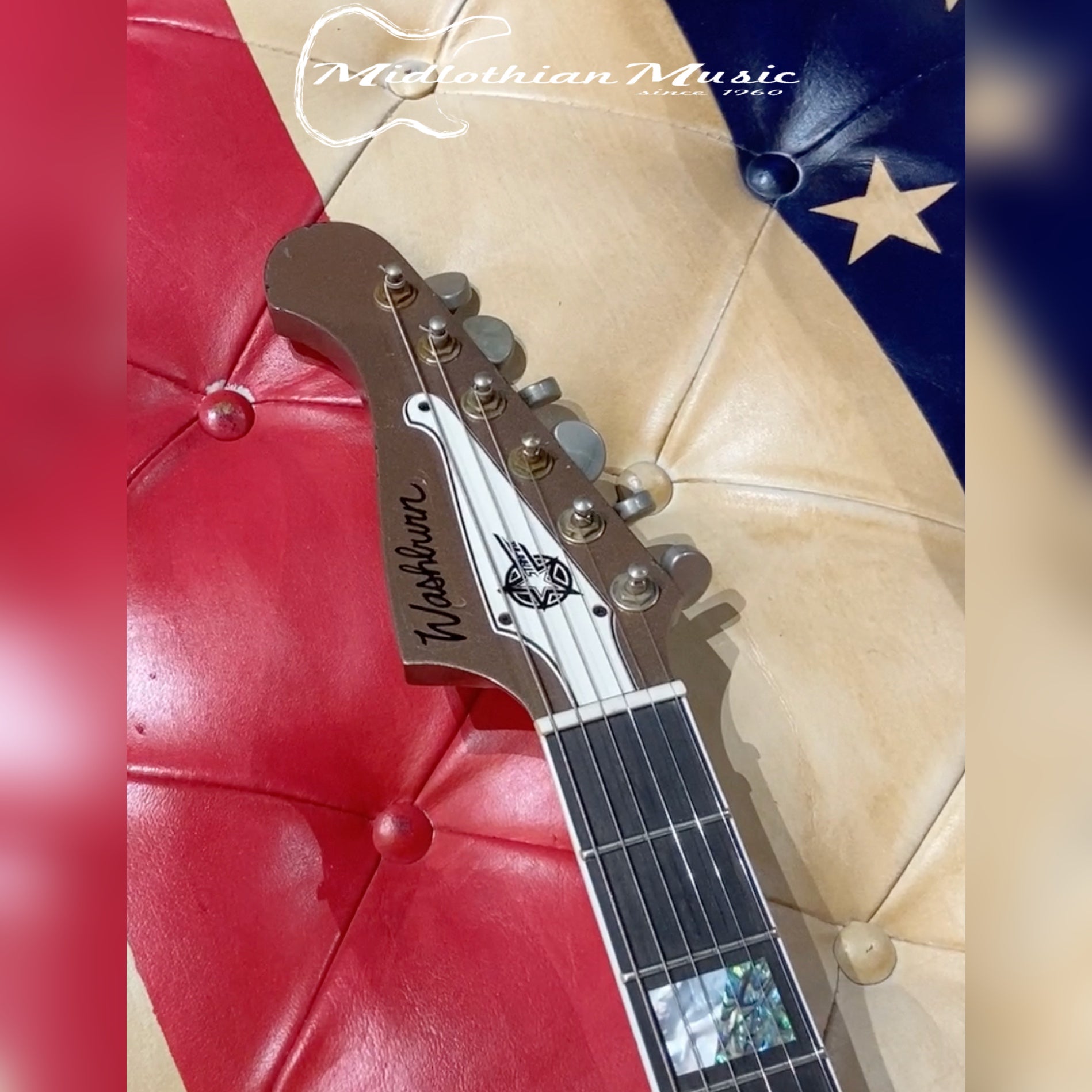 Washburn PS2012RGM Starfire Time Traveler Series - Golden Mist - Elect