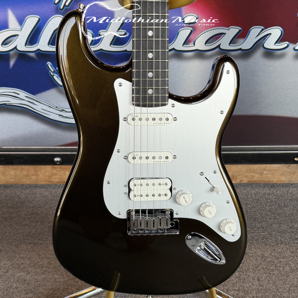 Fender American Ultra II Stratocaster HSS Electric Guitar - Texas Tea & Ebony Fingerboard w/Case USED
