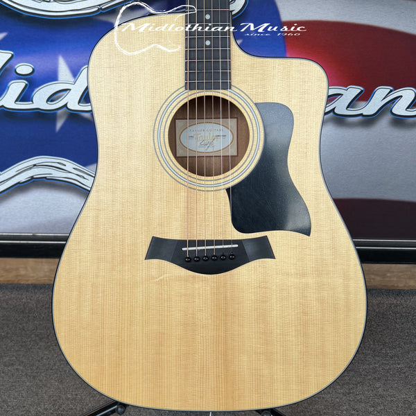 Taylor - 110ce - Acoustic-Electric Dreadnought Guitar - Natural Finish w/Gig Bag + Original Paperwork USED