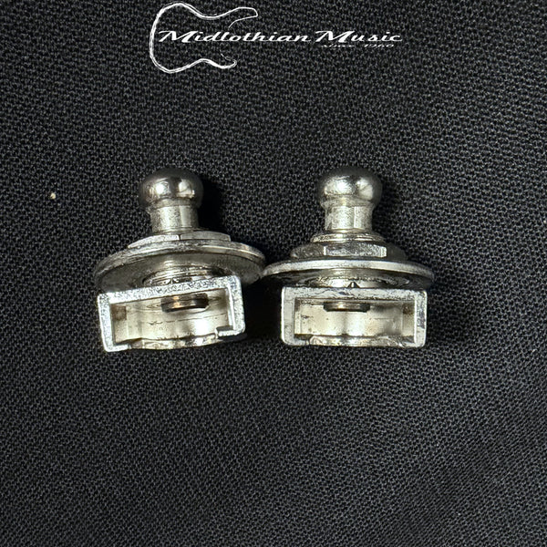 Schaller Strap Locks - Top Part Only (Goes On Strap) - Chrome USED