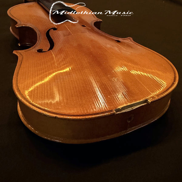 Anton Breton 1/2 Size Violin Body (For DIY) USED