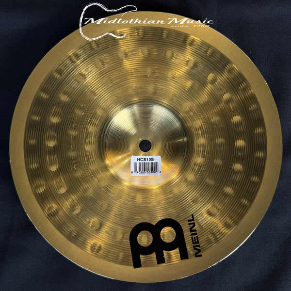 Meinl Cymbals HCS 10" Splash Cymbal - Traditional Medium Brass USED