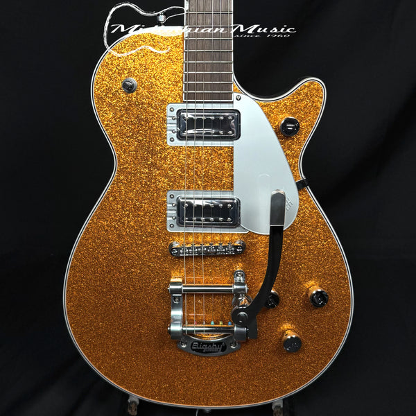 Gretsch - G5230T Electromatic Sparkle Jet FT Single-Cut w/Bigsby - Gold Sparkle Finish