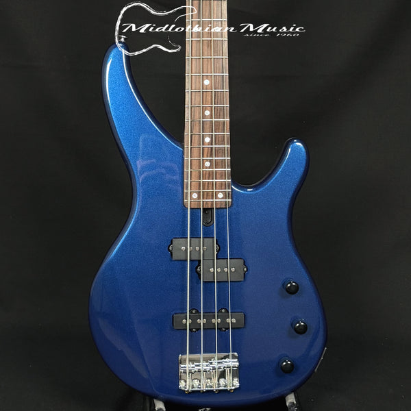 Yamaha TRBX174 - 4-String Electric Bass Guitar - Dark Blue Metallic Finish DISCOUNTED!
