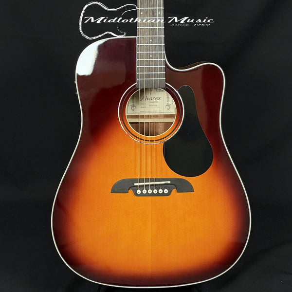 Alvarez - RD26CESB - Regent Dreadnought Cutaway - Acoustic-Electric Guitar - Sunburst Gloss Finish w/Gig Bag