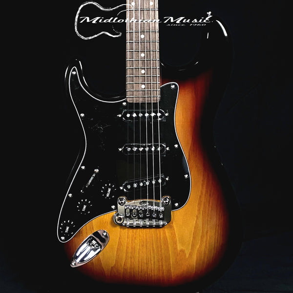 G&L Tribute Legacy - Left-Handed Electric Guitar - 3-Tone Sunburst Gloss Finish