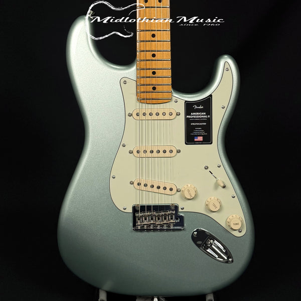 Fender American Professional II Stratocaster - Mystic Surf Green w/Maple Fingerboard w/Case