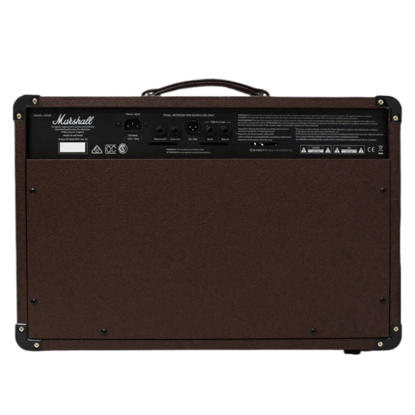 Marshall AS50D 50-Watt 2x8" - 2-Channel Acoustic Combo Guitar Amplifier - Brown