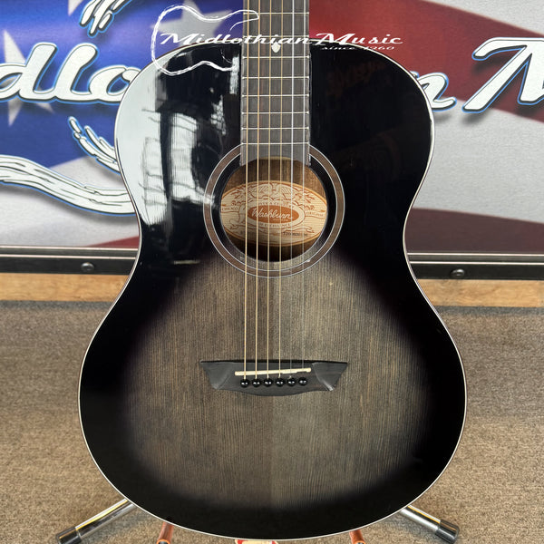 Washburn - Bella Tono Novo - S9 6-String Acoustic Guitar - Charcoal Burst USED