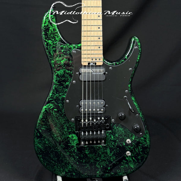 Schecter - Sun Valley Super Shredder FR-S (Floyd Rose & Sustaniac) - Green Reign Gloss Finish