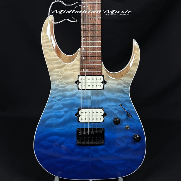 Ibanez RGA42HPQM Electric Guitar - Blue Iceberg Gradient Finish - NEW! DISCOUNTED!