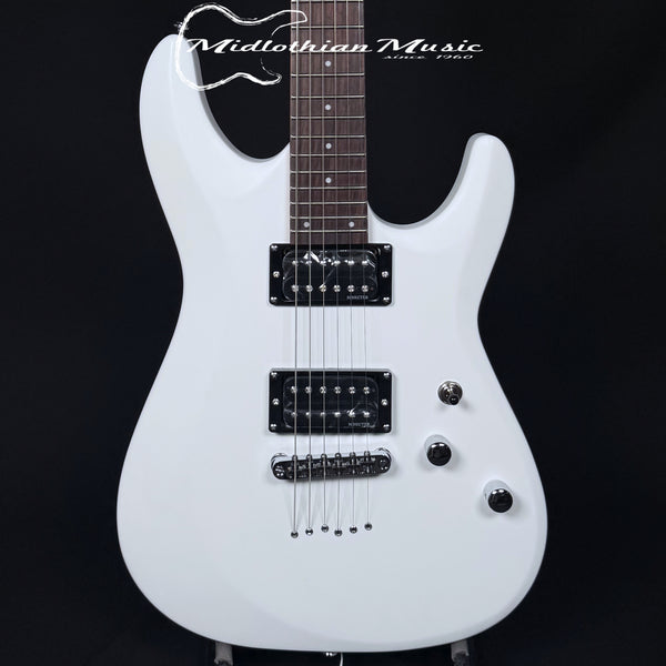 Schecter - C-6 Deluxe Electric Guitar - Satin White Finish