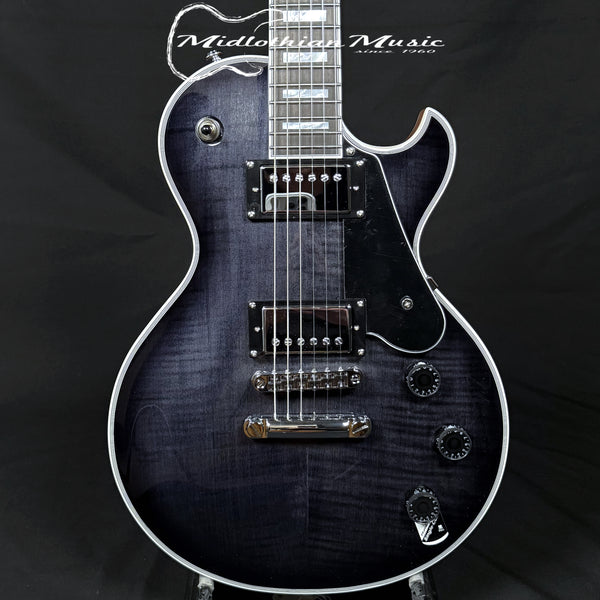Schecter - Solo-II Custom Electric Guitar - Transparent Black Burst Gloss Finish