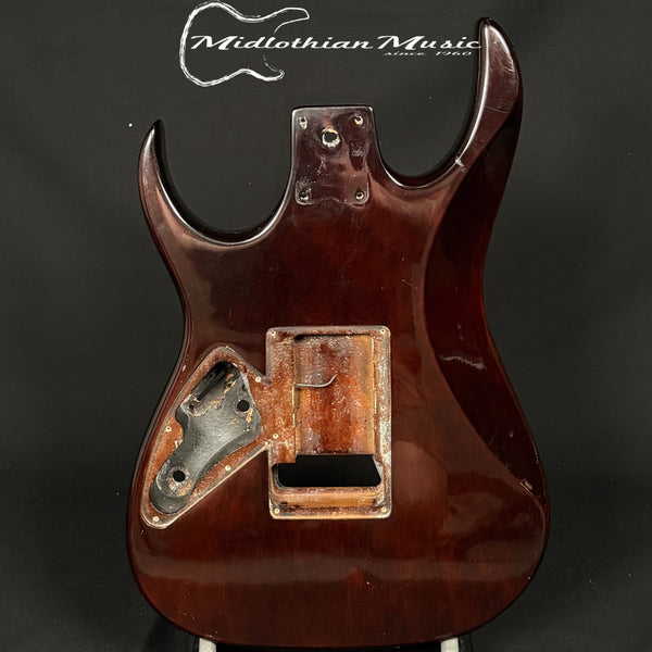 Guitar Body - For DIY Projects - Sunburst Finish w/Flame Top USED