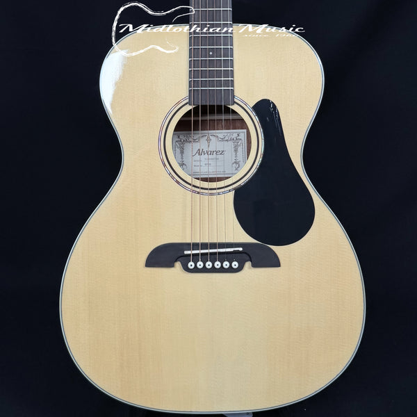 Alvarez - RF26 - OM/Folk Acoustic Guitar - Natural Gloss Finish w/Gig Bag