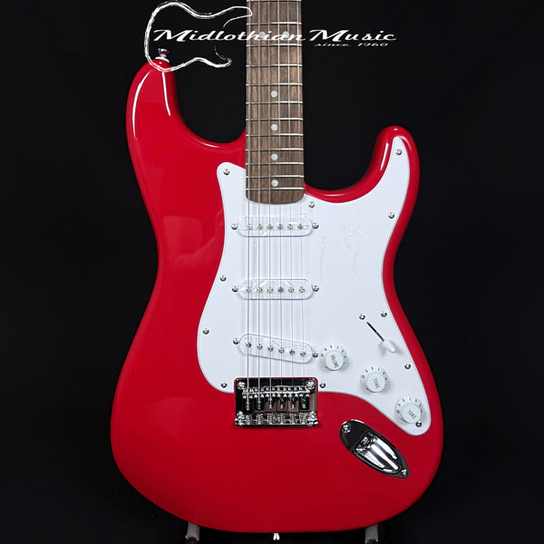 Fender - Squier Sonic Stratocaster HT (Hard Tail) Electric Guitar - Tornio Red Gloss Finish