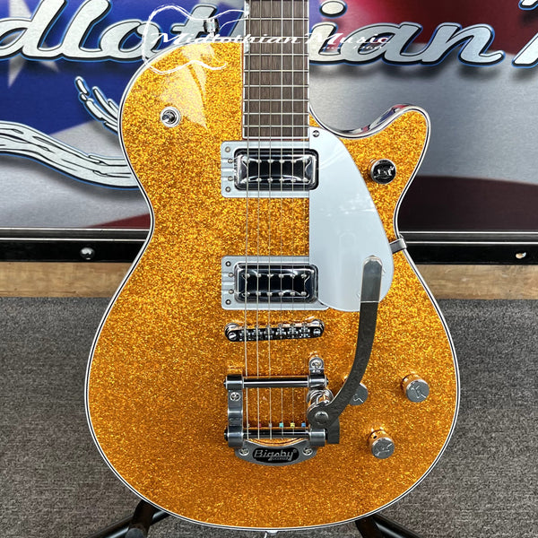 Gretsch - G5230T Electromatic Sparkle Jet FT Single-Cut w/Bigsby - Gold Sparkle Finish