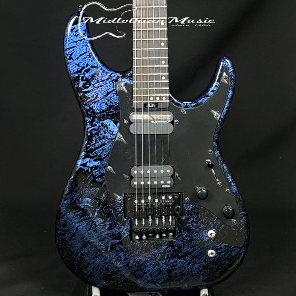 Schecter - Sun Valley Super Shredder - FR-S (Floyd Rose & Sustaniac) Electric Guitar - Blue Reign Gloss Finish