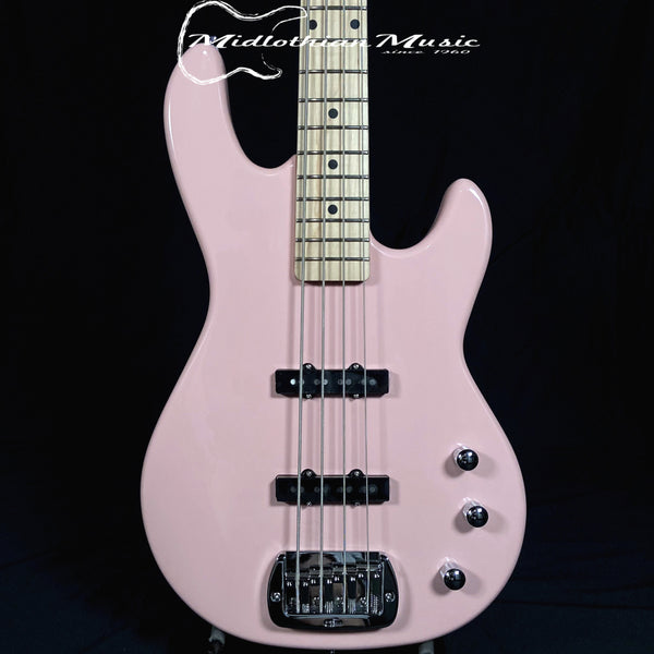 G&L Tribute JB-2 4-String Bass Guitar - Shell Pink Gloss Finish
