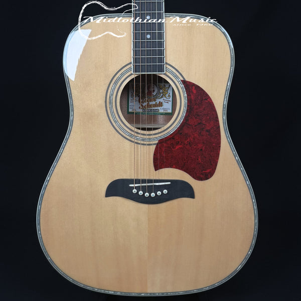 Oscar Schmidt - OG2 Dreadnought 6-String Acoustic Guitar - Natural Gloss Finish