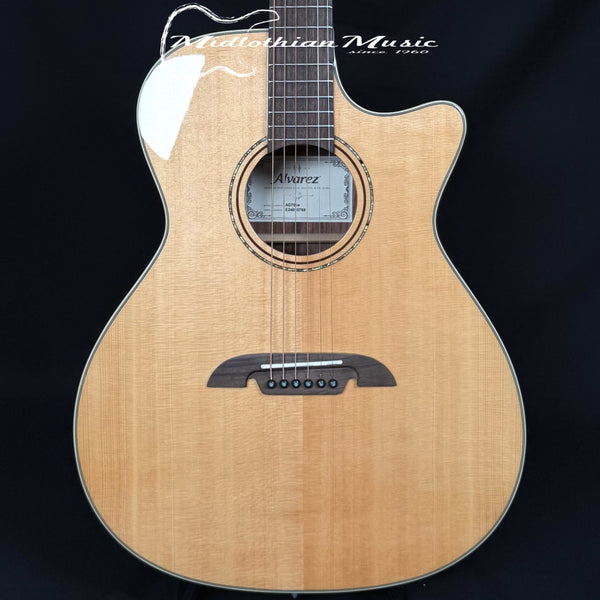 Alvarez AG70ce - Artist Grand Auditorium Acoustic/Electric Guitar - Natural Gloss Finish