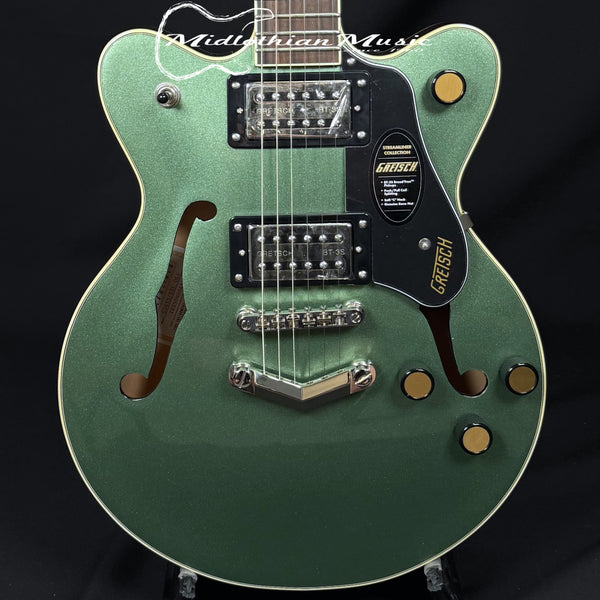 Gretsch - G2655 Streamliner Center Block Jr. Double-Cut - Electric Guitar - Steel Olive Gloss Finish