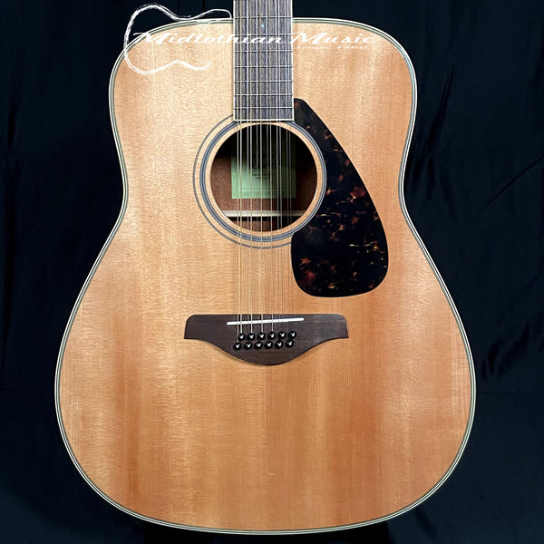Yamaha FG820 12-String Acoustic Guitar - Natural Gloss Finish