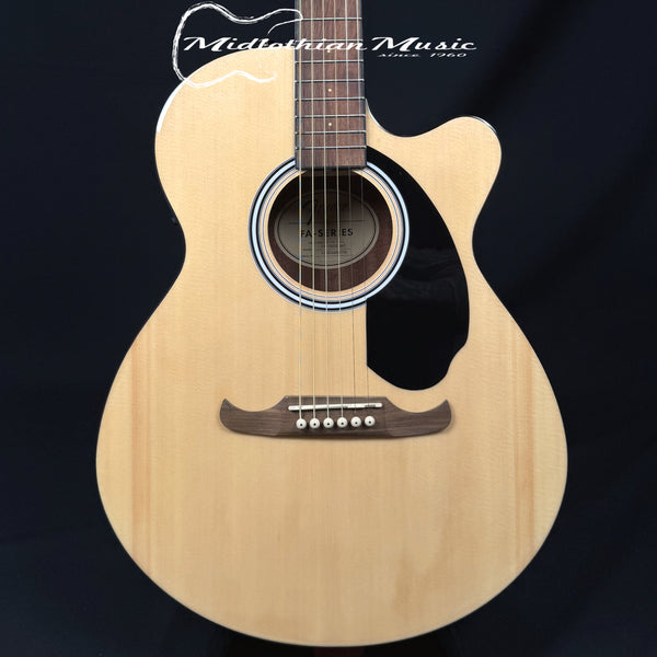 Fender - FA-135CE Concert - Acoustic-Electric Guitar - Natural Gloss Finish USED