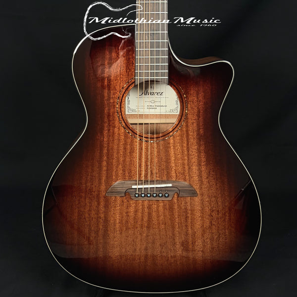 Alvarez AG66CE - Artist Series Acoustic-Electric Guitar - Shadowburst Gloss Finish