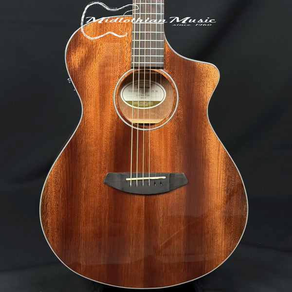 Breedlove - Discovery Concert CE MH - Mahogany Acoustic/Electric Guitar USED