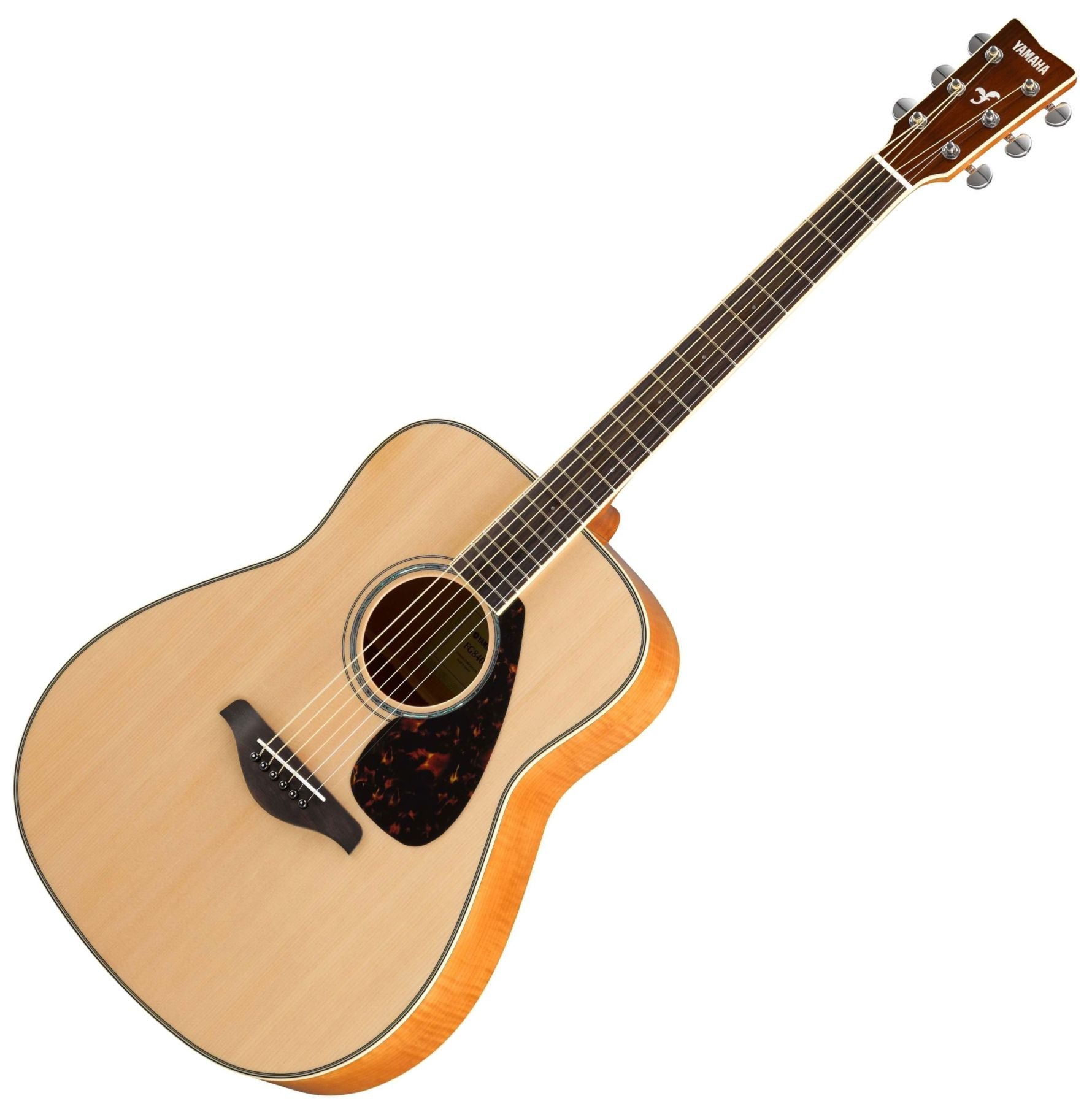 Yamaha FG840 Dreadnought - 6-String Acoustic Guitar - Natural Gloss Fi