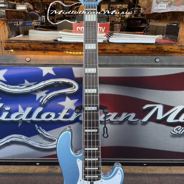 Lakland Skyline Darryl Jones DJ-5 - 5-String Bass Guitar - Lake Placid Blue Finish w/FREE GATOR GIG BAG