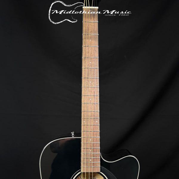 Fender - CD-60SCE Dreadnought Acoustic/Electric Guitar - Black Finish