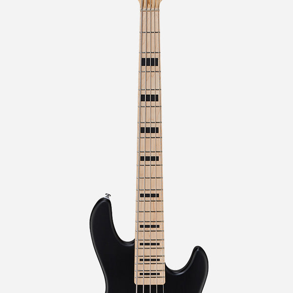 G&L Tribute - L-2500 - 5-String Bass Guitar - Black Frost Satin Finish