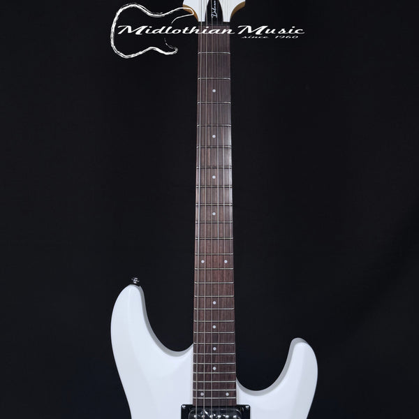 Schecter - C-6 Deluxe Electric Guitar - Satin White Finish